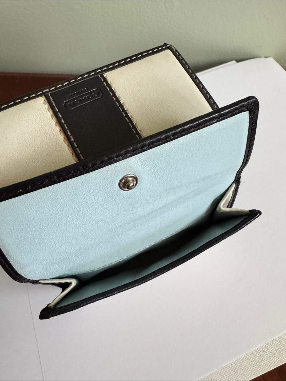 Coach Trifold Wallet , vintage - Picture 7 of 9